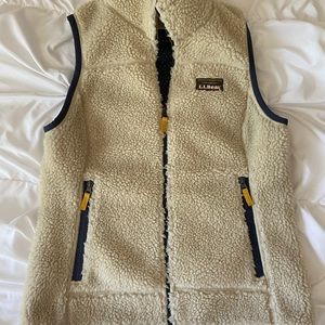 L.L Bean Sherpa Vest